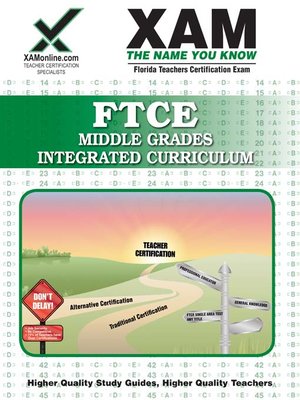 FTCE Middle Grades Integrated Curriculum - ebook